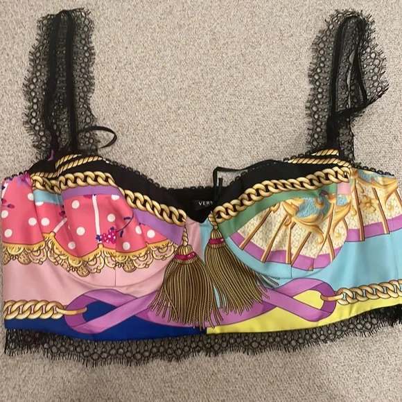 Versace bralette - new with tags - Picture 3 of 9